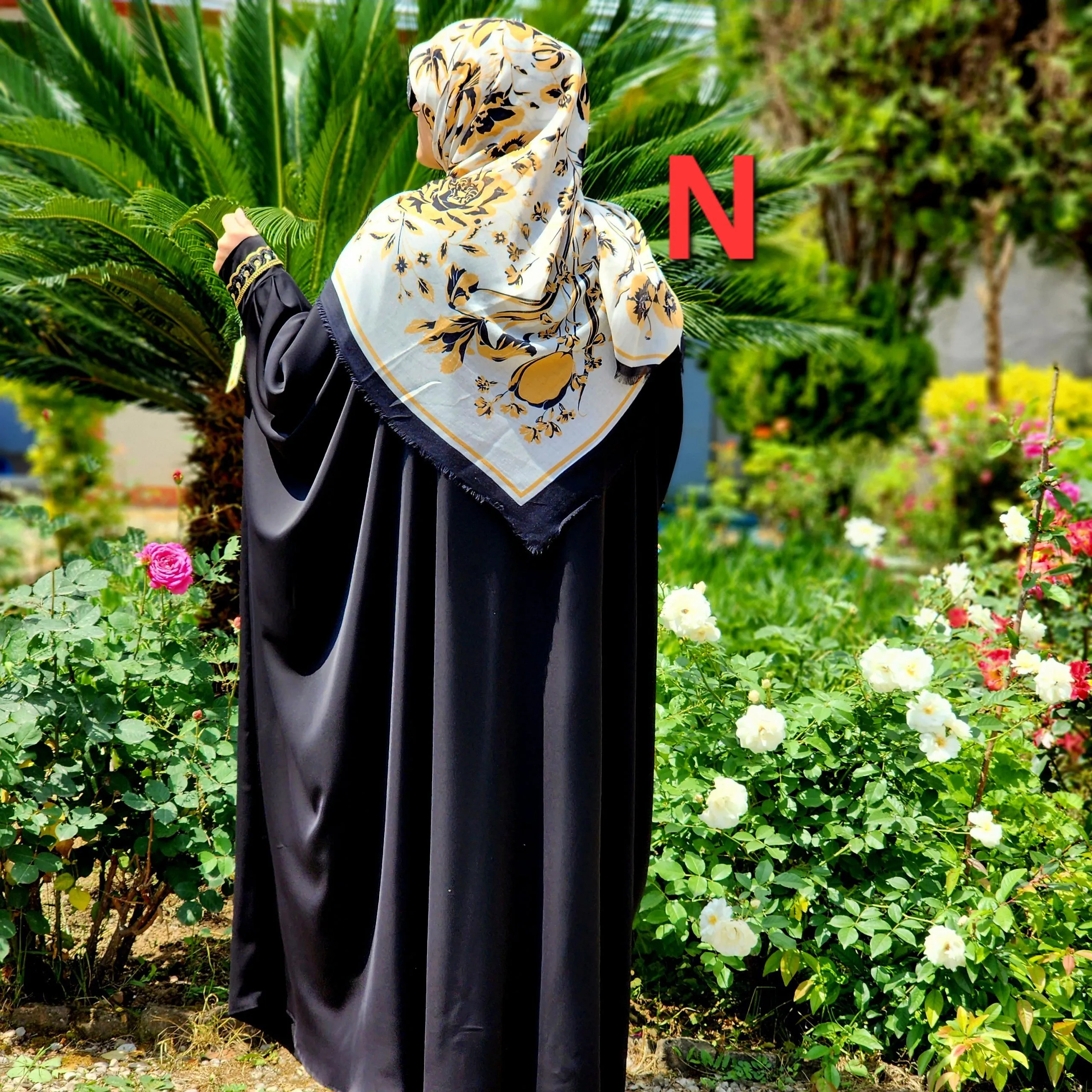 روسری نخ پنبه اورجینال نجم بانو - Image 2